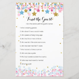 Blue Pink Twinkle Twinkle Finden Sie den Ratschlag