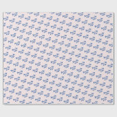 Blue & Pink Weihnachts-Paket Geschenke Umpackpapie Geschenkpapier (Flach)