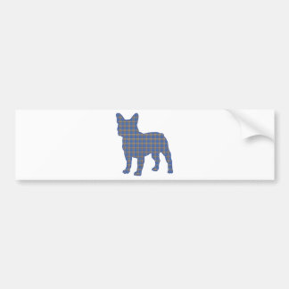 blue_plaid_ autoaufkleber