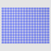 Blue Plaid Seidenpapier (Vorderseite)