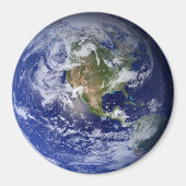 Blue Planet Earth Magnet (Vorne)