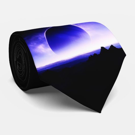 Blue Planet Krawatte 2s (Gerollt)