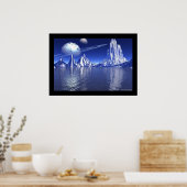 Blue Planet Poster (Küche)