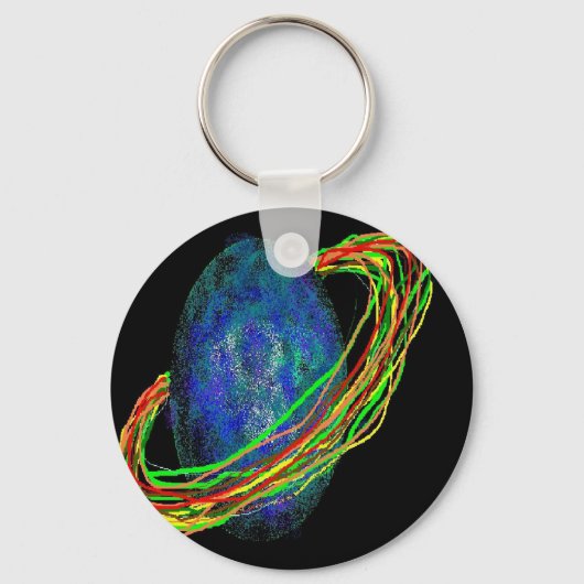 Blue Planet Schlüsselanhänger (Vorderseite)