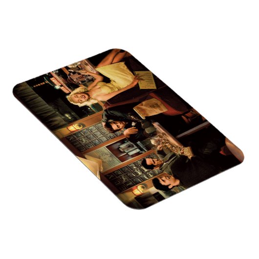 Blue Plate Magnet (Rechte Seite)