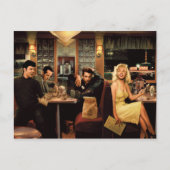 Blue Plate Postkarte (Vorderseite)