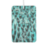 Blue plumage - cool feather design autolufterfrischer (Vorderseite)