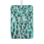 Blue plumage - cool feather design autolufterfrischer (Rückseite)