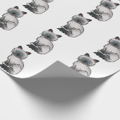 Blue Point Birman / Ragdoll Niedlich Cat Pattern Geschenkpapier (Ecke)