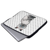 Blue Point Birman / Ragdoll Niedlich Cat & Paws Laptopschutzhülle (Vorne Knopf)