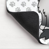Blue Point Birman / Ragdoll Niedlich Cat & Paws Mousepad (Ecke)