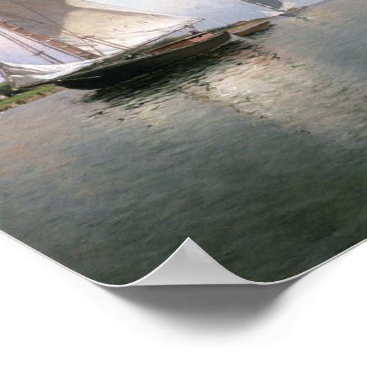 Blue Point Long Island Poster (Ecke)