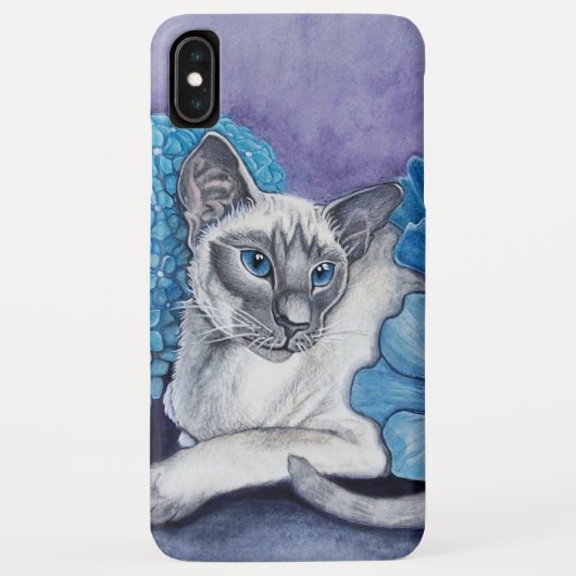 Blue Point Siamese Cat Case-Mate iPhone Case (Rückseite)