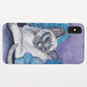 Blue Point Siamese Cat Case-Mate iPhone Case (Rückseite (Horizontal))