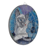 Blue Point Siamese Cat Dartscheibe (Vorderseite Links)