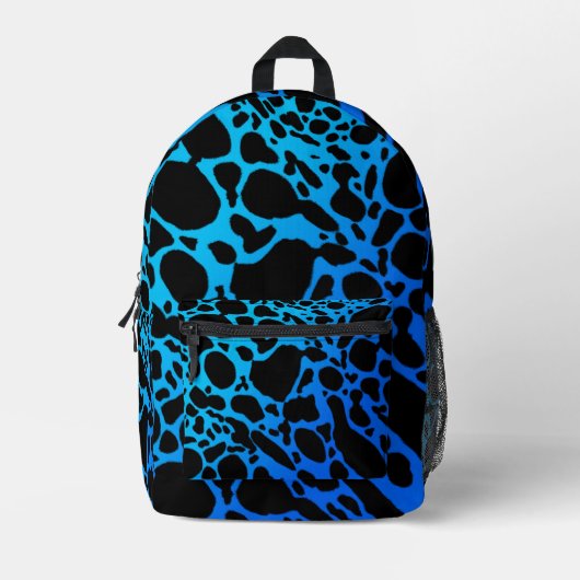 Blue Poison Dart Frog Bedruckter Rucksack (Vorderseite)