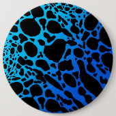 Blue Poison Dart Frog Button (Vorderseite)