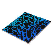 Blue Poison Dart Frog Fliese (Seite)