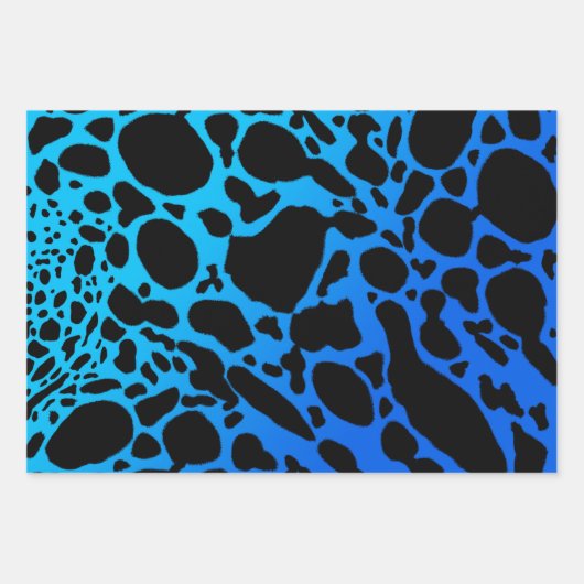 Blue Poison Dart Frog Geschenkpapier Set (Vorderseite 3)