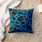 Blue Poison Dart Frog Kissen (Decke)