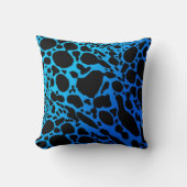 Blue Poison Dart Frog Kissen (Vorderseite)