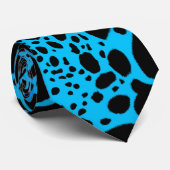 Blue Poison Dart Frog Krawatte (Gerollt)
