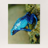 Blue Poison Dart Frog Nah-up, Jigsaw Puzzle (Vertikal)
