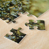 Blue Poison Dart Frog Nah-up, Jigsaw Puzzle (Seite)