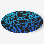 Blue Poison Dart Frog Pappteller (Schrägansicht)