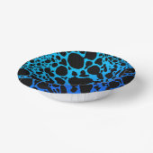 Blue Poison Dart Frog Pappteller (Gewinkelt)