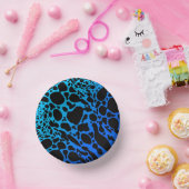 Blue Poison Dart Frog Pappteller (Party)