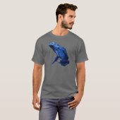 Blue Poison Dart Frog T-Shirt (Vorne ganz)