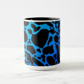 Blue Poison Dart Frog Tasse (Zentrum)