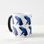Blue Poison Dart Frog Verwandlungstasse (Vorderseite Links)