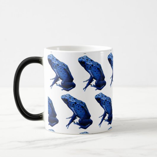 Blue Poison Dart Frog Verwandlungstasse (Links)
