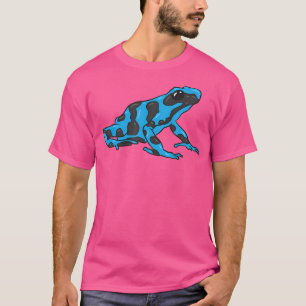 Blue Poison Dart Frosch Jungle Exotic Animal Dendr T-Shirt