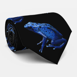 Blue Poison Dart Frosch Neck Tie Krawatte