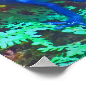 Blue Poison Dart Froster Poster (Ecke)