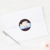 Blue Polar Bears Stickers (Umschlag)