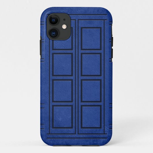 Blue Police Box Journal iPhone 5 Fall Case-Mate iPhone Hülle (Rückseite)