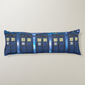 Blue Police Public Call Box - UK Time Travel 1 Seitenschläferkissen (Rückseite)