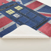 Blue Police Public Call Box - UK Time Travel 1 Sherpadecke (3/4)