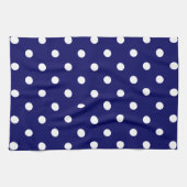 Blue Polka Dot Küchentuch (Horizontal)