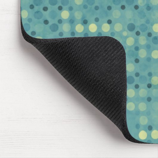 Blue Polka Dot Mousepad (Ecke)