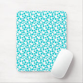 Blue Polka dot Mousepad (Mit Mouse)