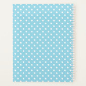 Blue Polka Dot Planer (Rückseite)