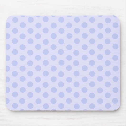 Blue Polka Dots Mouse Pad Mousepad (Vorne)