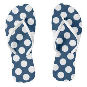 Blue Polka Dots, Polka Dot Pattern, Dots Badesandalen