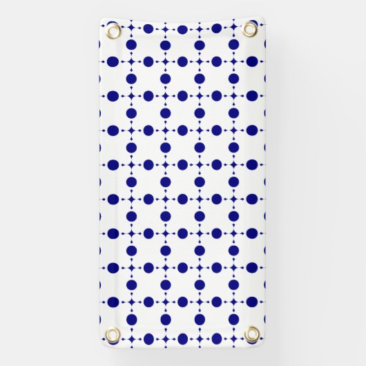 Blue Polka Dots, Polka Dot Pattern, Dots Banner (Vertikal)