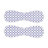 Blue Polka Dots, Polka Dot Pattern, Dots Baseball (Paneele)